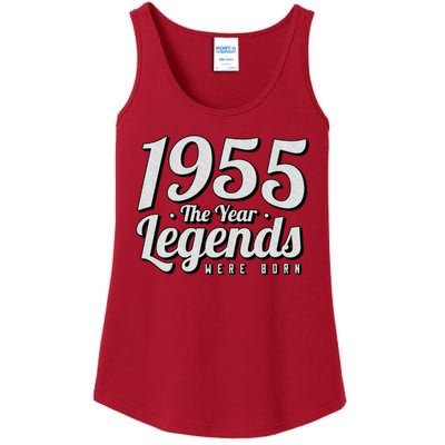 1955 The Year Legends Were Born Ladies Essential Tank