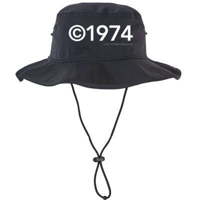 1974 U.S.A. All Rights Reserved. Birthday Year Legacy Cool Fit Booney Bucket Hat