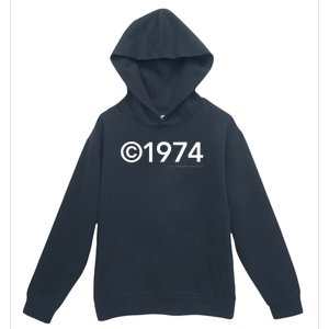 1974 U.S.A. All Rights Reserved. Birthday Year Urban Pullover Hoodie