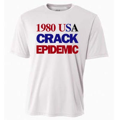 1980 Usa Crack Epidemic Cooling Performance Crew T-Shirt