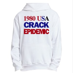 1980 Usa Crack Epidemic Urban Pullover Hoodie