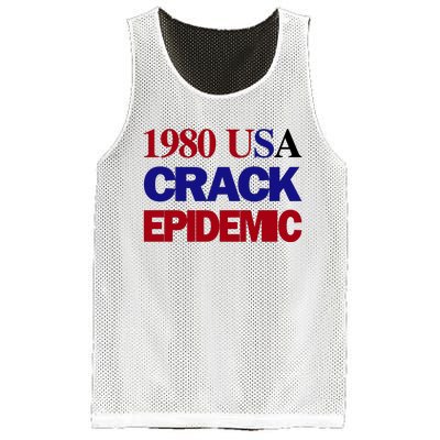 1980 Usa Crack Epidemic Mesh Reversible Basketball Jersey Tank