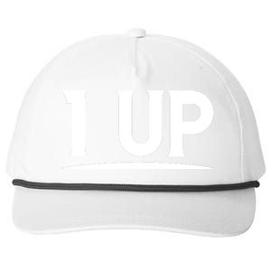 1 UP Funny Fathers Day T Snapback Five-Panel Rope Hat