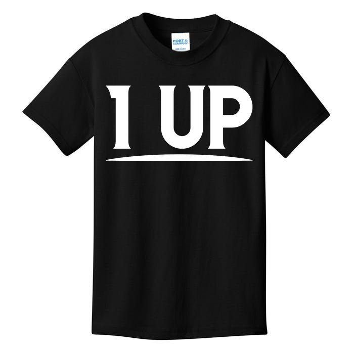 1 UP Funny Fathers Day T Kids T-Shirt