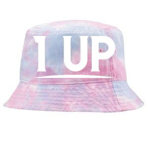 1 UP Funny Fathers Day T Tie-Dyed Bucket Hat