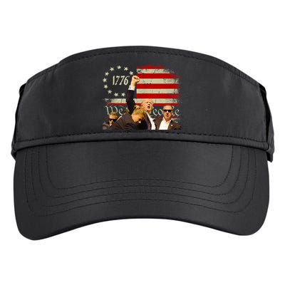 1776 Usa Flag Donald Trump 2024 Usa Election Voting Adult Drive Performance Visor