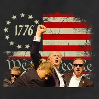 1776 Usa Flag Donald Trump 2024 Usa Election Voting Beanie