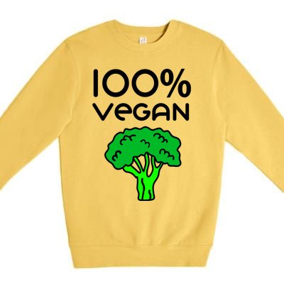 100 % Vegan Premium Crewneck Sweatshirt