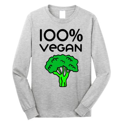 100 % Vegan Long Sleeve Shirt