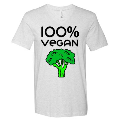 100 % Vegan V-Neck T-Shirt