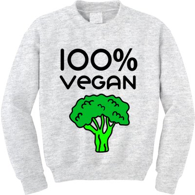 100 % Vegan Kids Sweatshirt