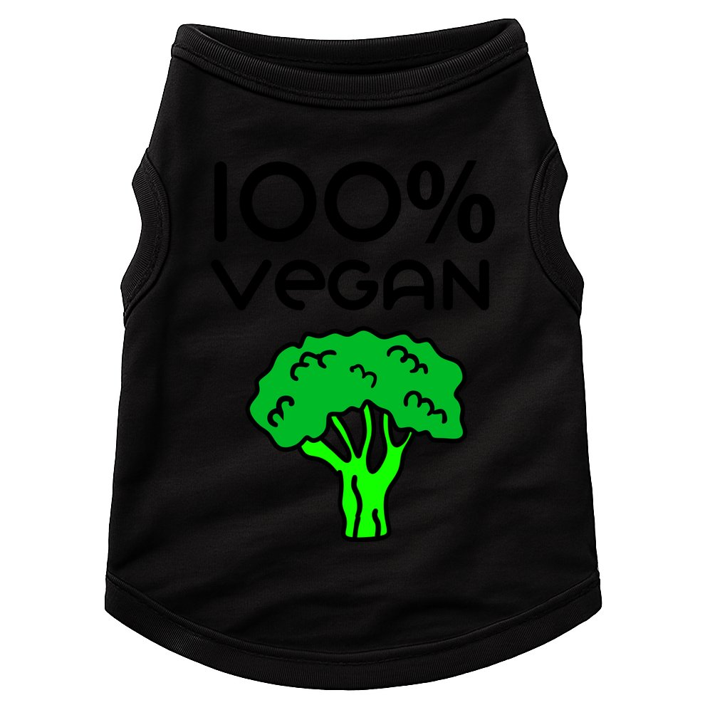 100 % Vegan Doggie Tank