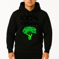 100 % Vegan Hoodie