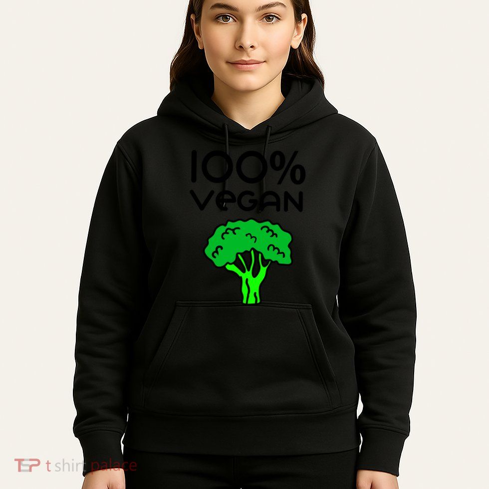 100 % Vegan Hoodie