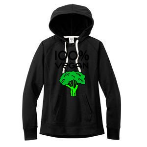 100 % Vegan Women's Fleece Hoodie