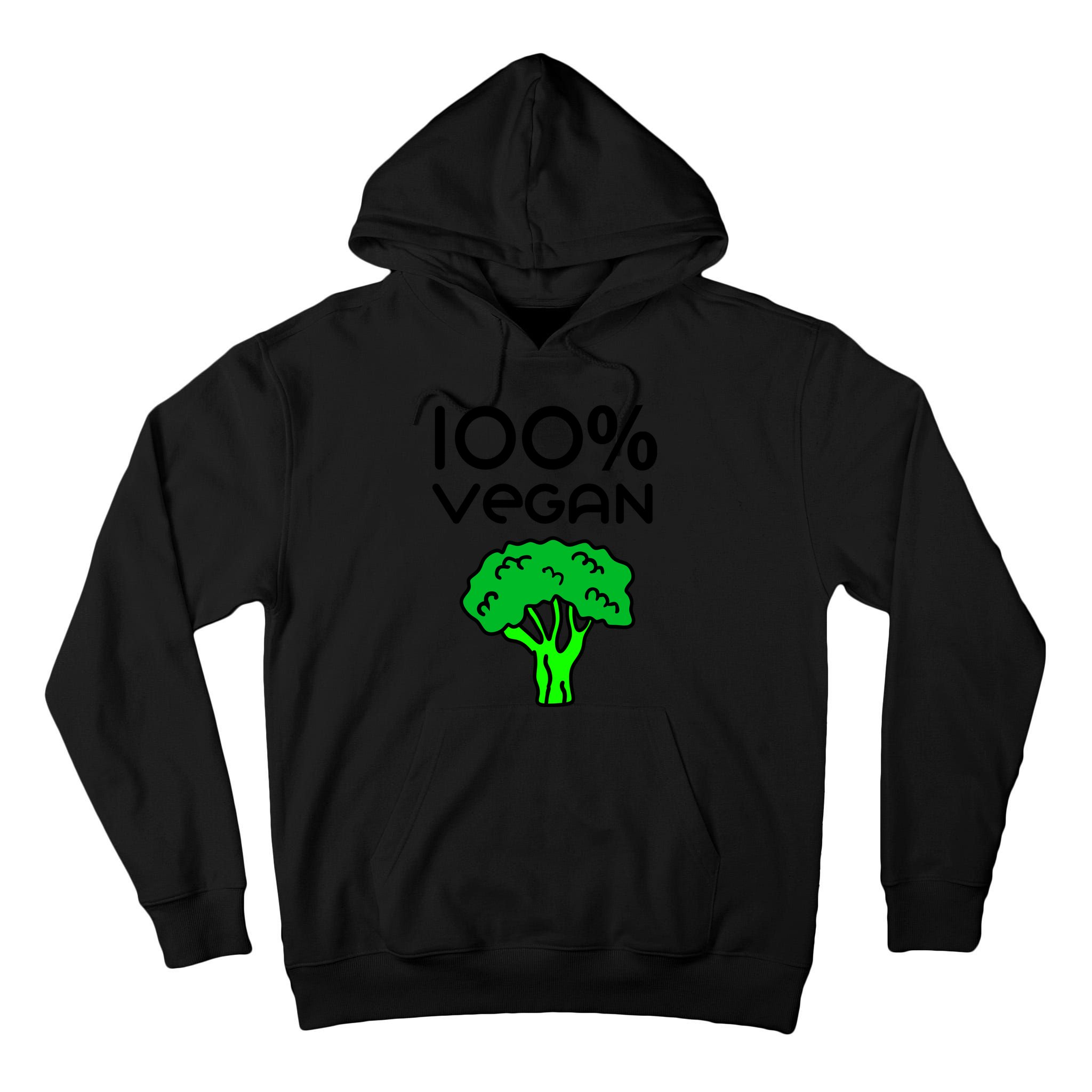 100 % Vegan Tall Hoodie