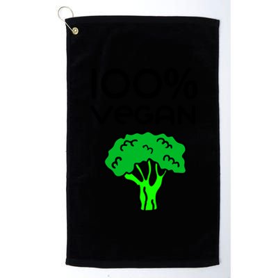 100 % Vegan Platinum Collection Golf Towel