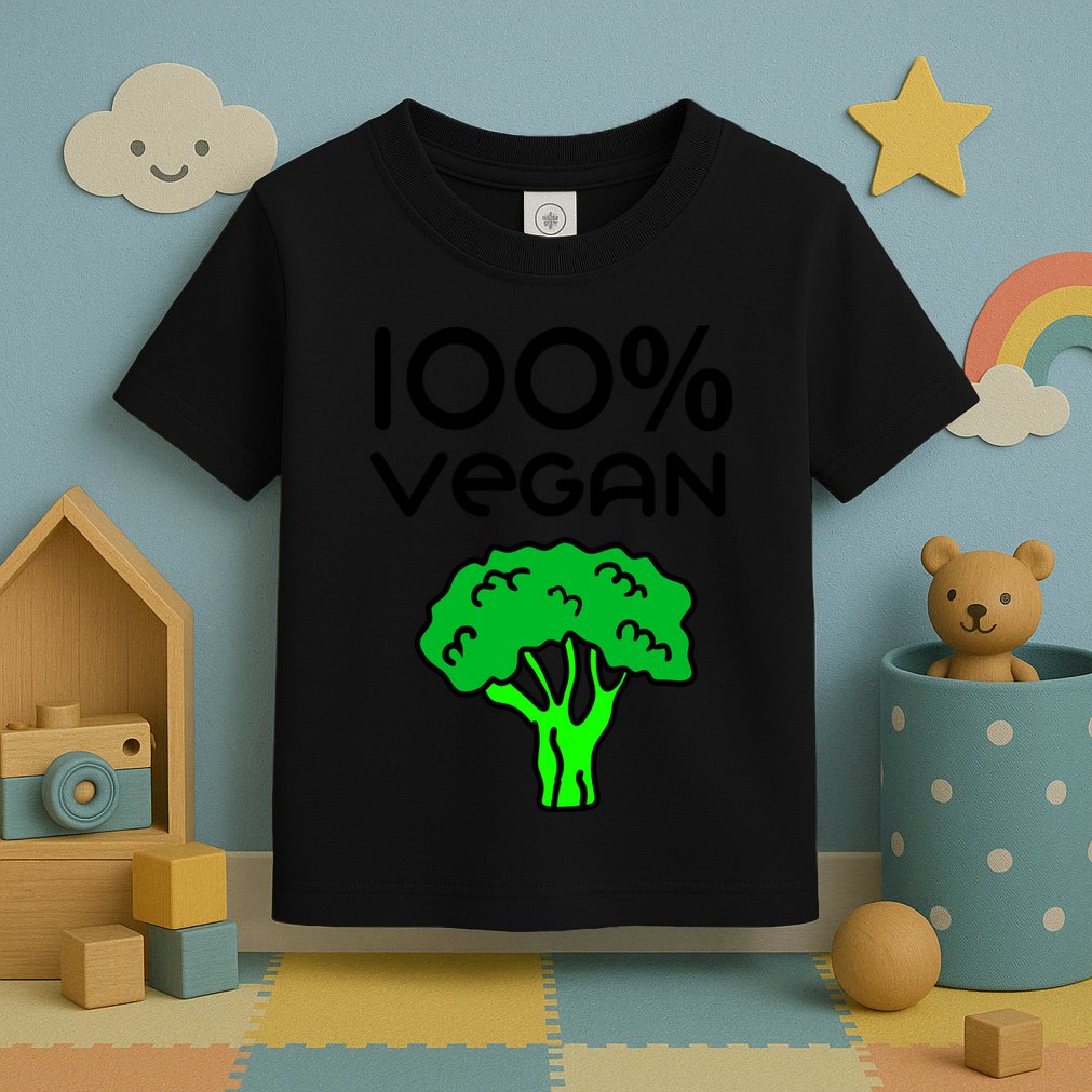 100 % Vegan Toddler T-Shirt