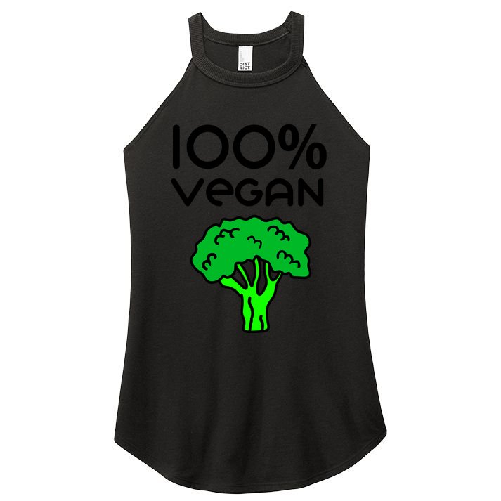 100 % Vegan Women's Perfect Tri Rocker Tank