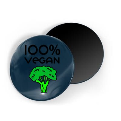 100 % Vegan Magnet