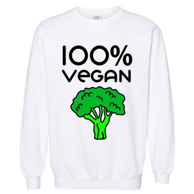 100 % Vegan Garment-Dyed Sweatshirt