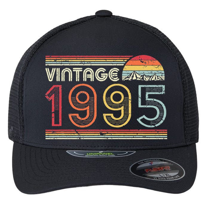 1995 Vintage, Birthday Gift. Retro Style Flexfit Unipanel Trucker Cap