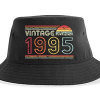 1995 Vintage, Birthday Gift. Retro Style Sustainable Bucket Hat