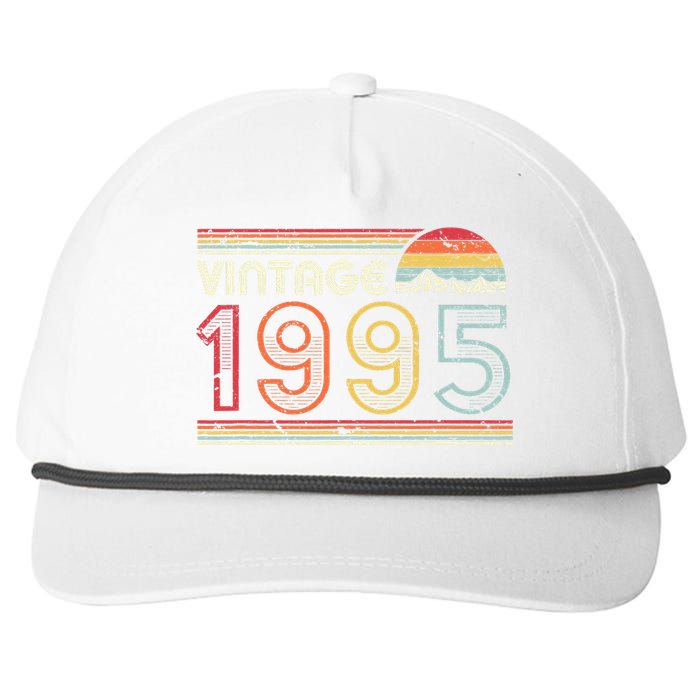 1995 Vintage, Birthday Gift. Retro Style Snapback Five-Panel Rope Hat