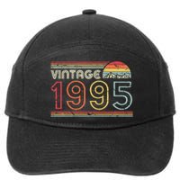 1995 Vintage, Birthday Gift. Retro Style 7-Panel Snapback Hat