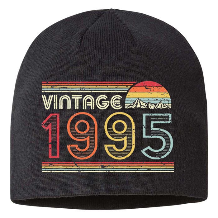 1995 Vintage, Birthday Gift. Retro Style Sustainable Beanie