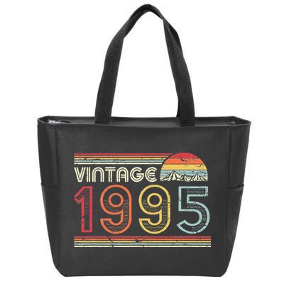 1995 Vintage, Birthday Gift. Retro Style Zip Tote Bag