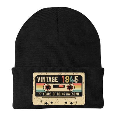 1945 Vintage Cassette Tape 77th Birthday Beanie