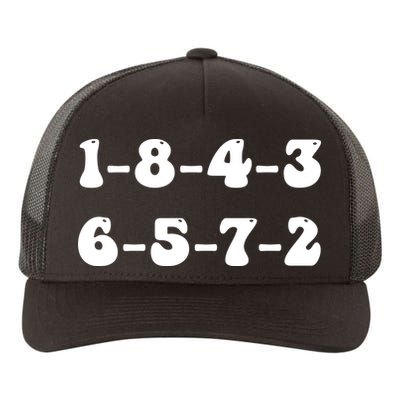 18436572 V8 Engine Firing Order Yupoong Adult 5-Panel Trucker Hat