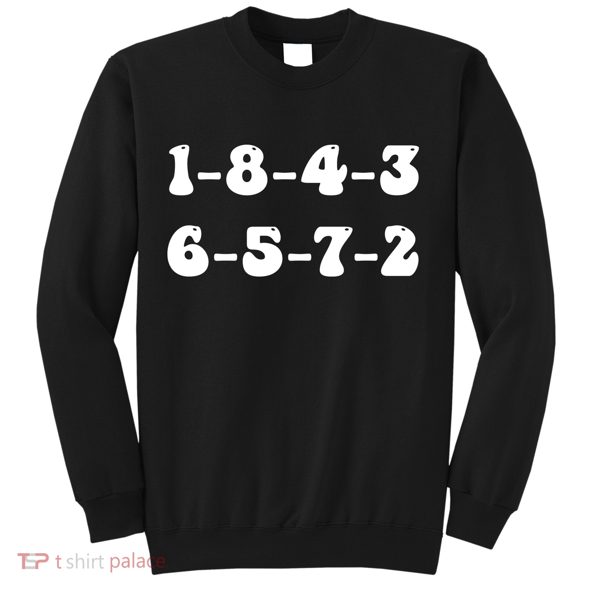 18436572 V8 Engine Firing Order Sweatshirt