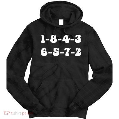 18436572 V8 Engine Firing Order Tie Dye Hoodie