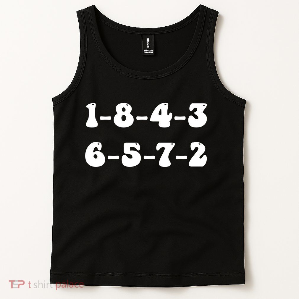 18436572 V8 Engine Firing Order Tank Top
