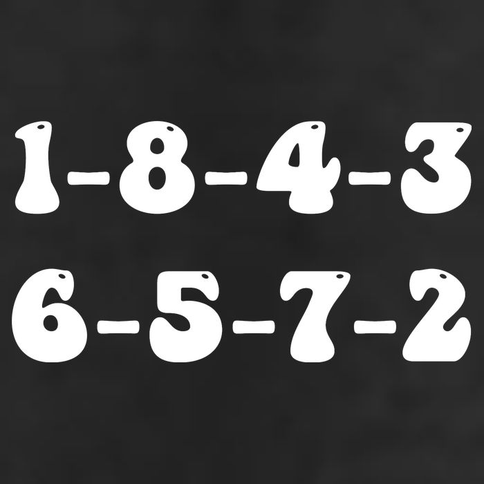 18436572 V8 Engine Firing Order Golf Towel