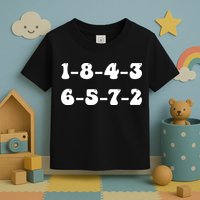 18436572 V8 Engine Firing Order Toddler T-Shirt