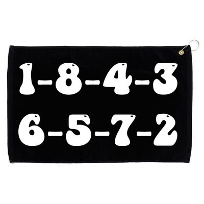 18436572 V8 Engine Firing Order Grommeted Golf Towel