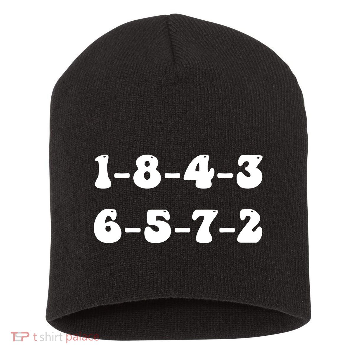18436572 V8 Engine Firing Order Short Acrylic Beanie