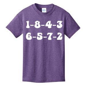 18436572 V8 Engine Firing Order Kids T-Shirt