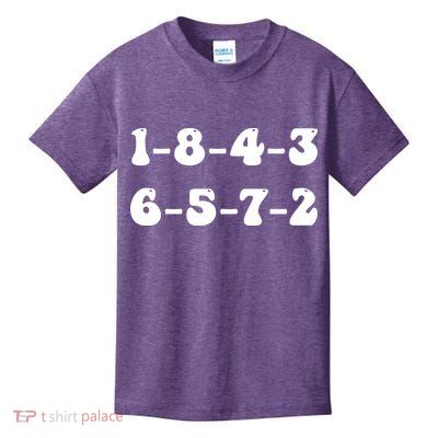 18436572 V8 Engine Firing Order Kids T-Shirt