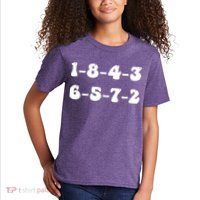 18436572 V8 Engine Firing Order Kids T-Shirt