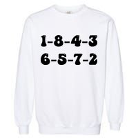 18436572 V8 Engine Firing Order Garment-Dyed Sweatshirt