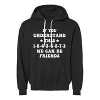 18436572 V8 Engine Firing Order Garment-Dyed Fleece Hoodie