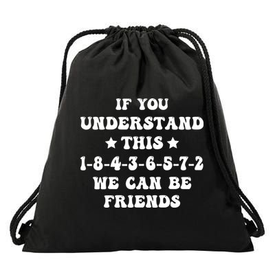 18436572 V8 Engine Firing Order Drawstring Bag