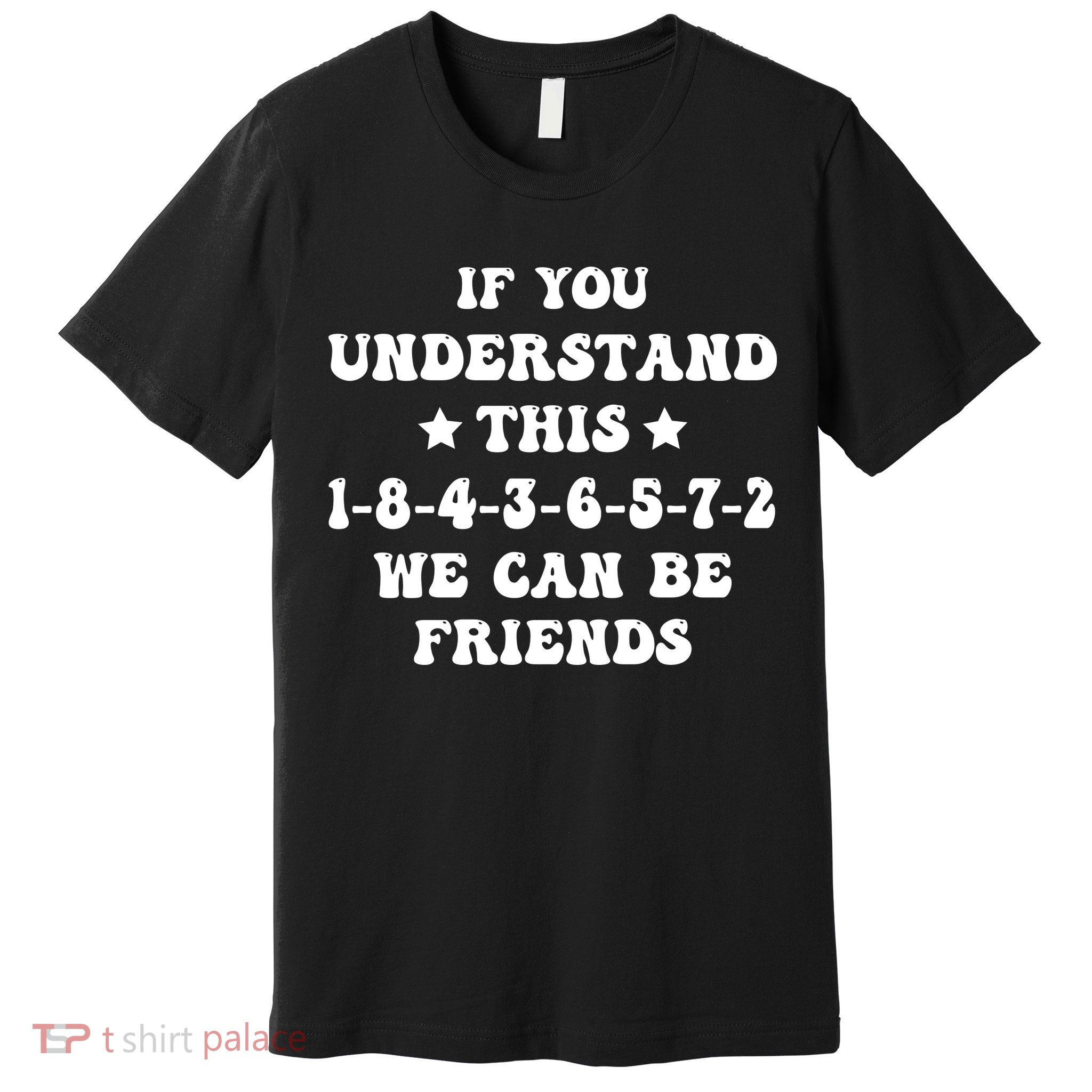 18436572 V8 Engine Firing Order Premium T-Shirt