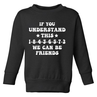 18436572 V8 Engine Firing Order Toddler Sweatshirt
