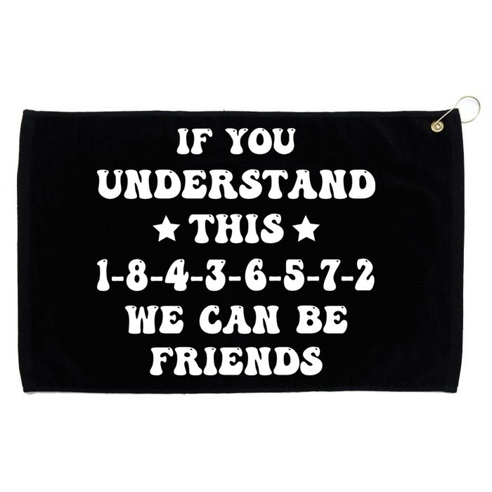 18436572 V8 Engine Firing Order Grommeted Golf Towel