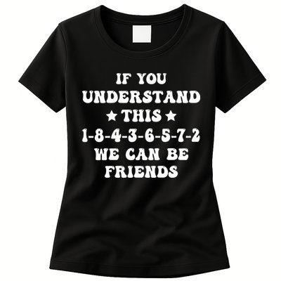 18436572 V8 Engine Firing Order Womens T-Shirt